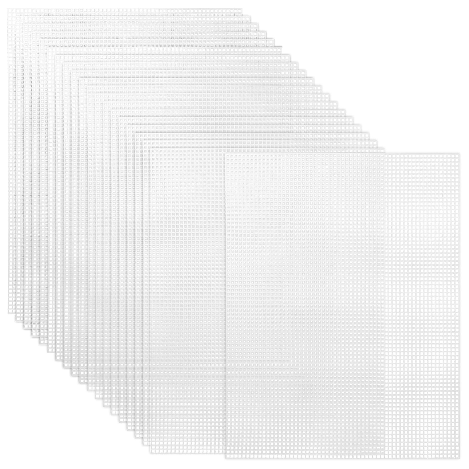 Plastic Canvas Sheets: 7 count, 10.5 in x 13.5 in, beige